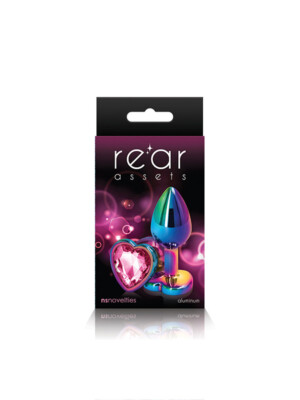 rear assets multicolor heart small pink
