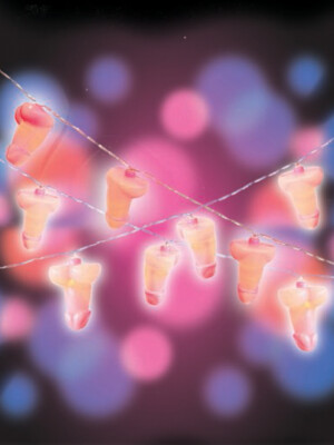 glitterati penis string lights 20 lights glitterati penis string lights 20 lights