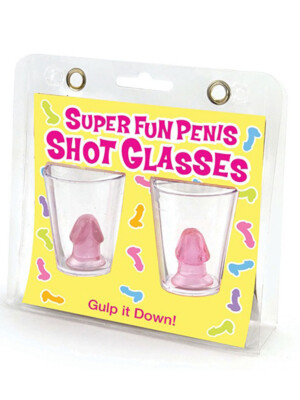 super fun penis shot glasses
