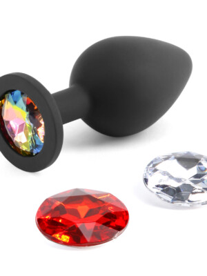 glams xchange round medium black