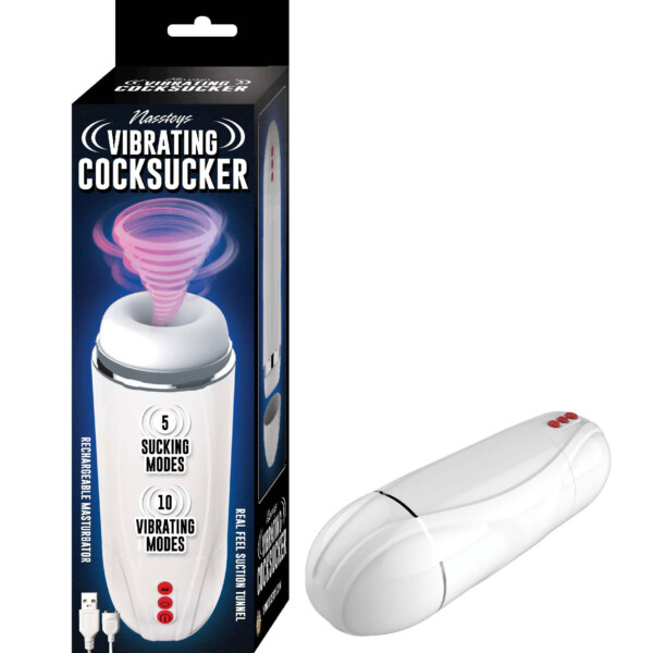 vibrating cocksucker white