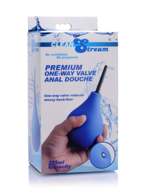 premium one way valve anal douche