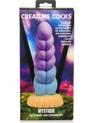 mystique silicone unicorn dildo