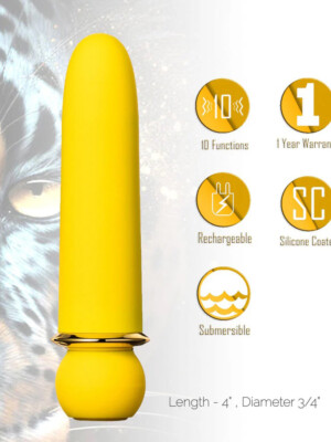 jaguar fiercely powerful yellow