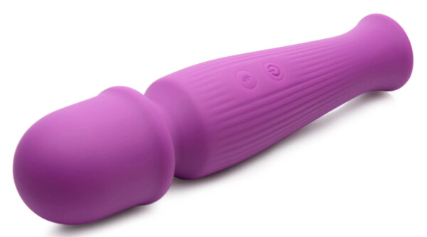 silicone wand massager violet