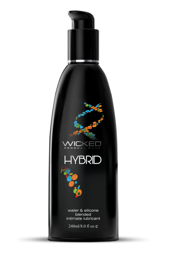 hybrid water and silicone blended lubricant 8 fl. oz.