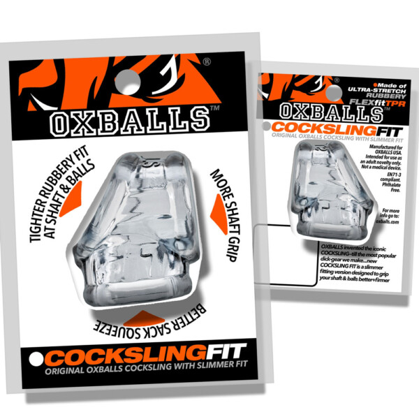 cocksling fit sling clear cocksling fit sling clear
