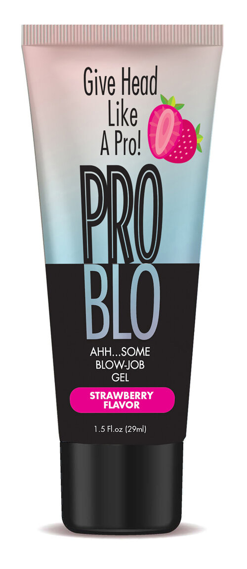 problo ahh...some blow job gel strawberry 1.5 fl. oz. problo ahh...some blow job gel strawberry 1.5 fl. oz.