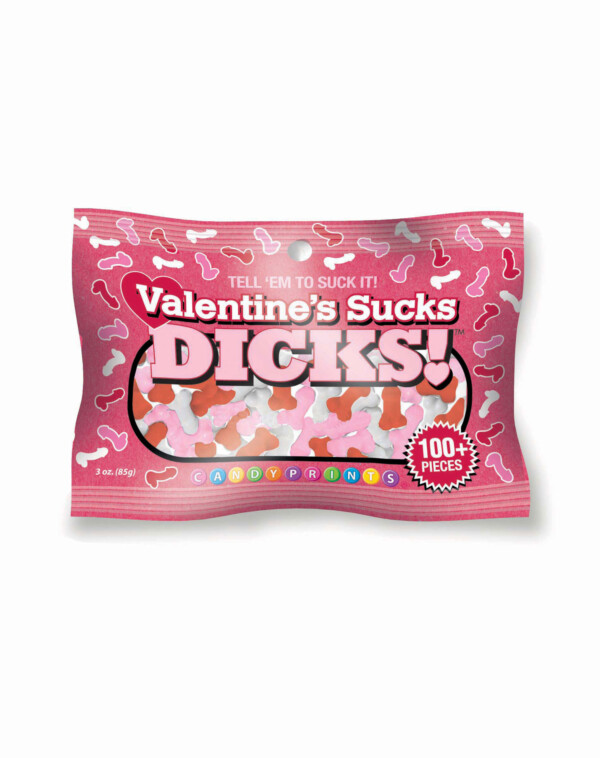 valentines sucks dicks candy 3oz bag