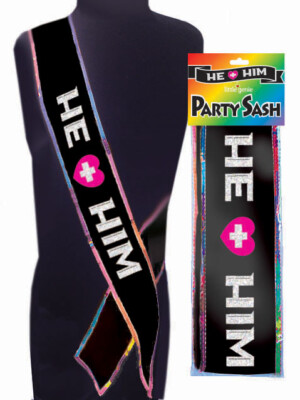 he plus him sash