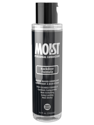 moist personal lubricant backdoor formula 4.4 oz