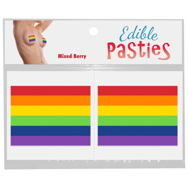 rainbow pride pasties