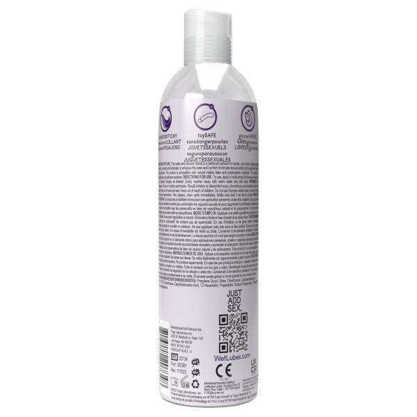 wet hybrid luxury water/silicone blend based lubricant 4 oz