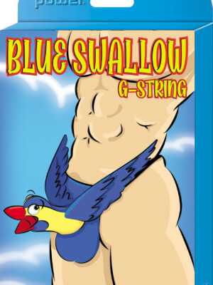 blue swallow g string one size blue