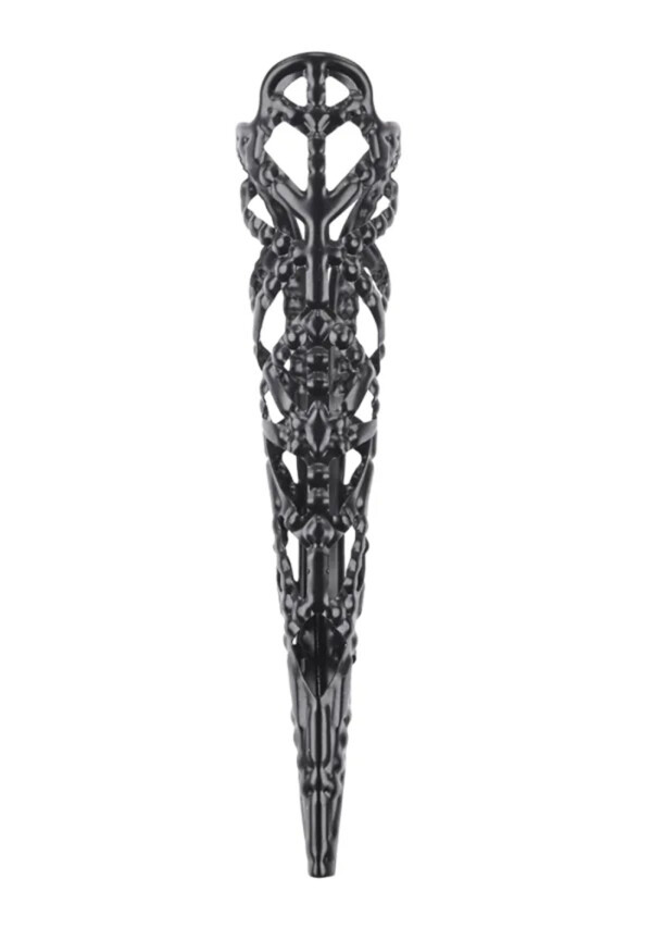 black sensory fingertips