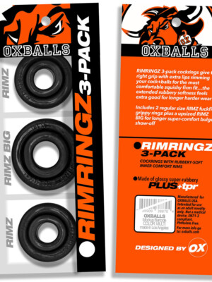 rimringzmulti size 3 pack black