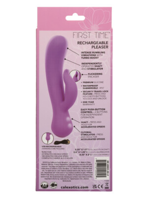 first time rechargeable pleaser purple first time rechargeable pleaser purple