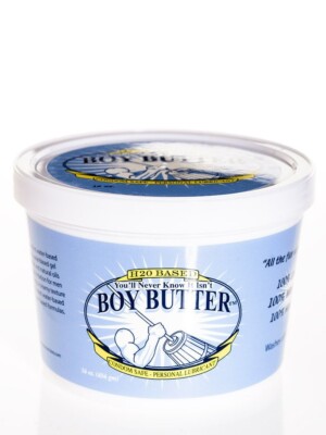 you'll never know it isn't boy butter 16 oz./ 473ml boy butter h2o cream formula