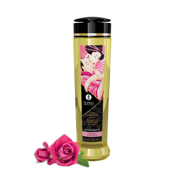 massage oils aphrodisia 8 fl. oz. rose petals