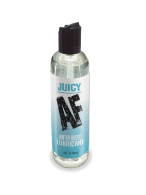 juicy af water based lubricant 4 oz