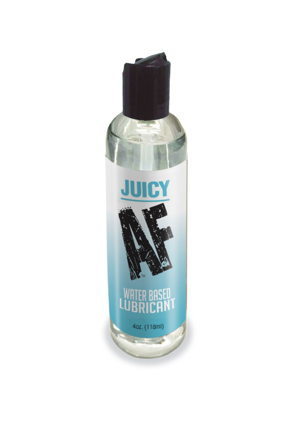 juicy af water based lubricant 4 oz