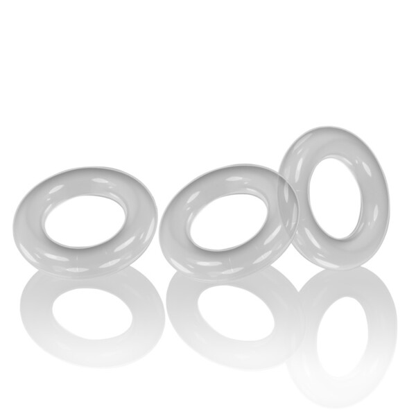willy rings 3 pack cockrings clear
