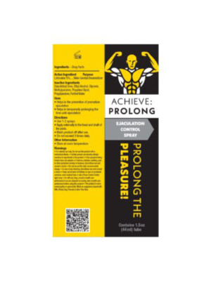 achieve prolong ejaculation control spray 1 oz achieve prolong ejaculation control spray 1 oz