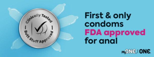 one backdoor 3 count condoms