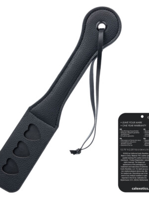 nocturnal collection heart throb paddle black nocturnal collection heart throb paddle black