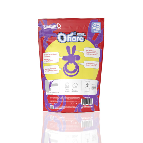 screaming o 4b ohare wearable rabbit vibe grape
