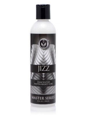 jizz unscented water based lube 8 oz