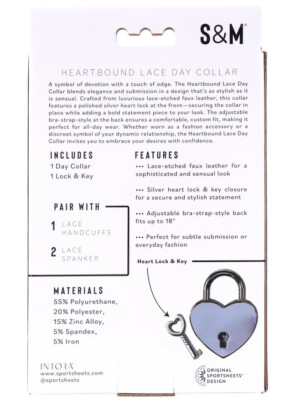heartbound lace day collar heartbound lace day collar