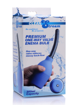 premium one way valve enema bulb