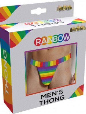 rainbow mens thong