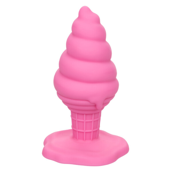 naughty bits yum bum ice cream cone butt plug pink