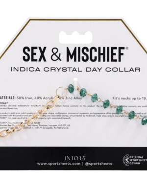 indica crystal day collar green indica crystal day collar green