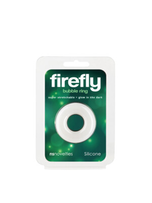 firefly bubble ring small white