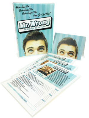 mr. wrong the girls night out party game mr. wrong the girls night out party game