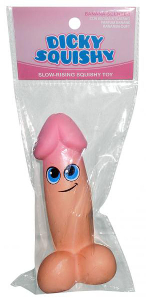 dick squishy 5.5 inches banana scented