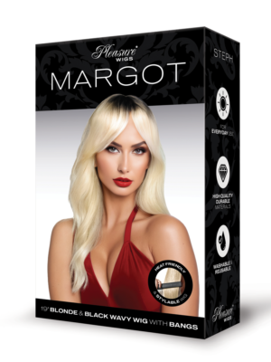 margot premium stylable wig blonde / black