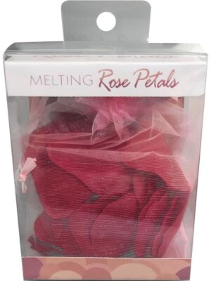 melting rose petals
