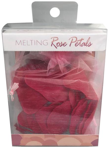 melting rose petals