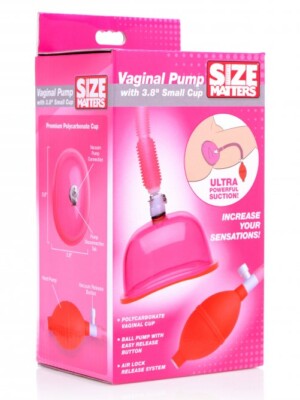 vaginal pump with 3.8 inch small cup