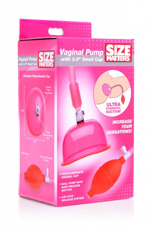 vaginal pump with 3.8 inch small cup