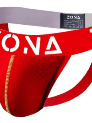 red rush jockstrap medium