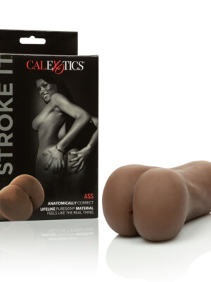 stroke it ass brown