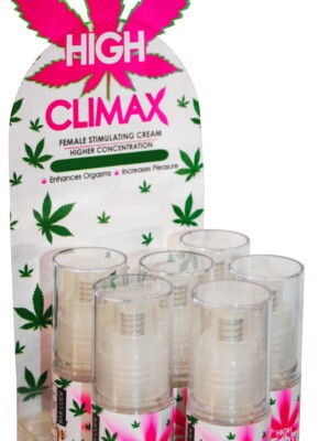 high climax female stimulating cream 0.5 fl. oz. / 15 ml 6 count display