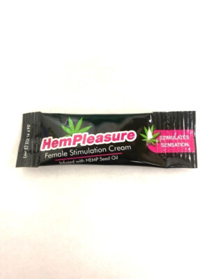 hempleasure for women sample packet single
