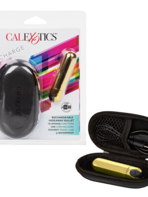 rechargeable hideaway bullet gold
