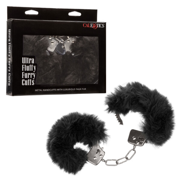 ultra fluffy furry cuffs black ultra fluffy furry cuffs black